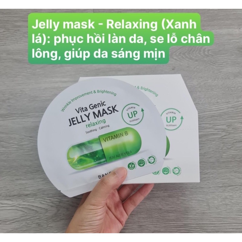 MẶT NẠ BANOBAGI VITA GENIC JELLY MASK