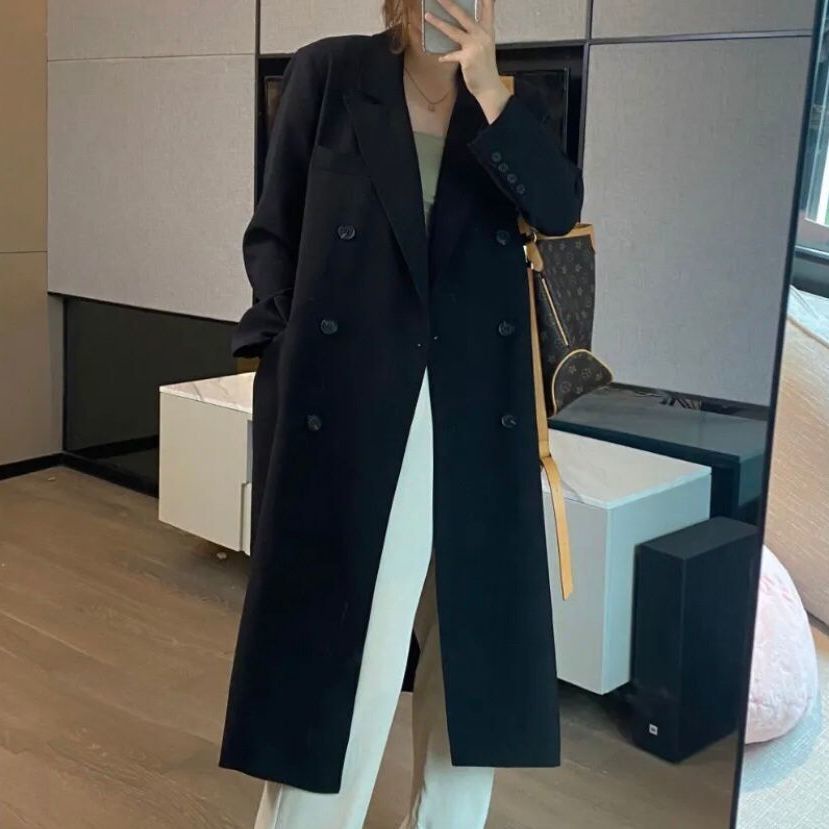 Áo khoác kaki cổ vest thời trang mùa thu cá tính cao cấp cho nữ
 | BigBuy360 - bigbuy360.vn