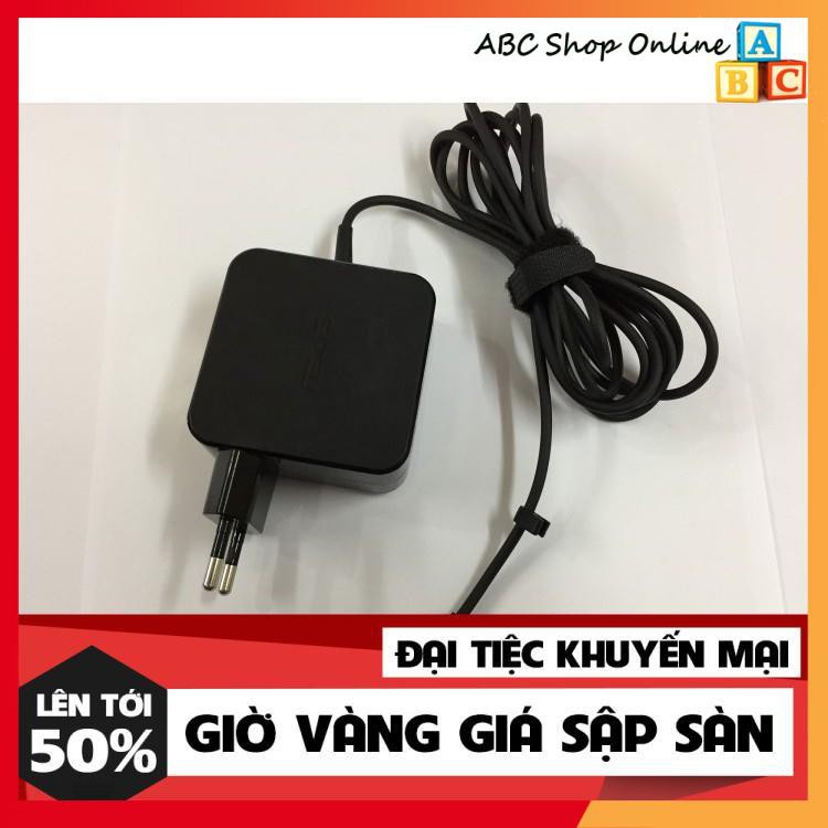 Sạc dành cho Laptop Asus 19V - 2.37A - (Chân sạc 4.0 x 1.35 mm CHÂN NHỎ) VUÔNG - Hàng Nhập Khẩu