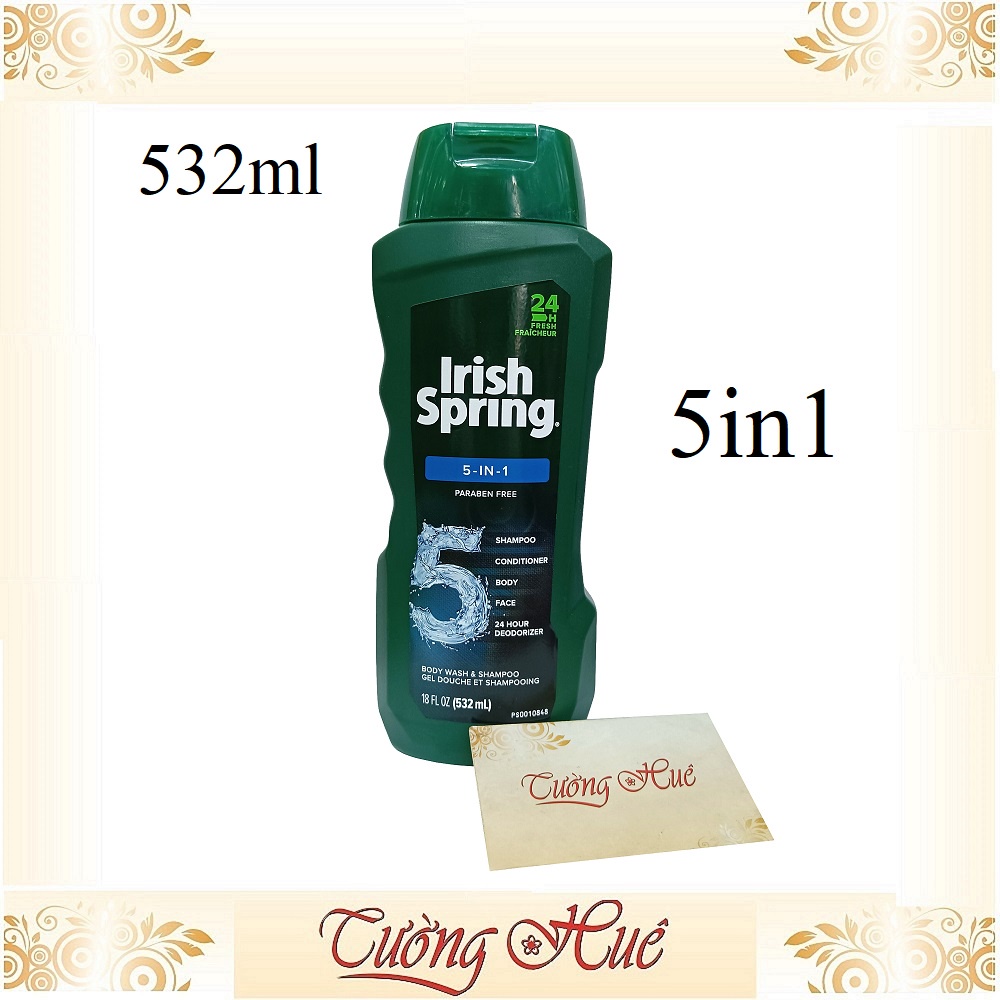Sữa Tắm Irish Spring Dành Cho Nam - 532ml