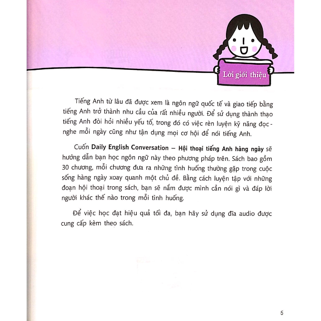 Sách - Daily English Conversation - Hội Thoại Tiếng Anh Hằng Ngày