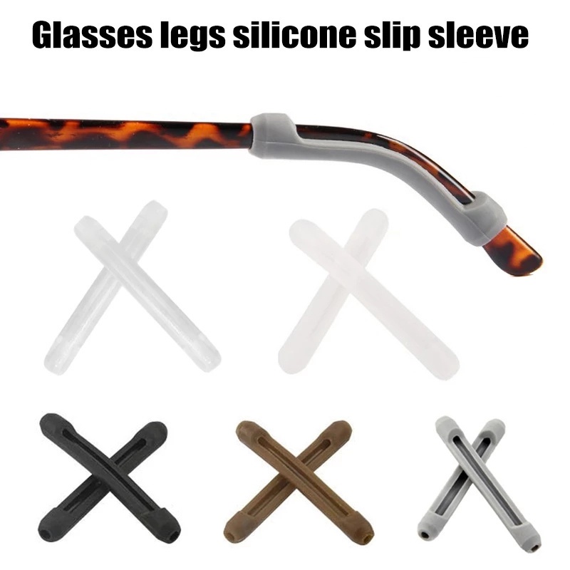 Cặp vỏ bọc chân kính silicon mềm chống trượt