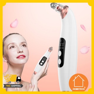 Máy Hút Mụn Cầm Tay Cao Cấp Có 6 Đầu Thay Tùy Chỉnh Cân Tất Cả Các Loại Mụn Hỗ Trợ Sạc Pin Siêu Tiện Dụng
