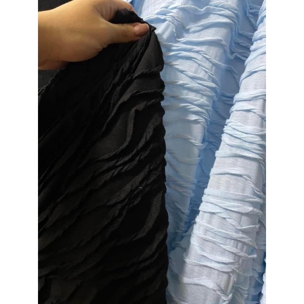 Vải thun vặn sóng