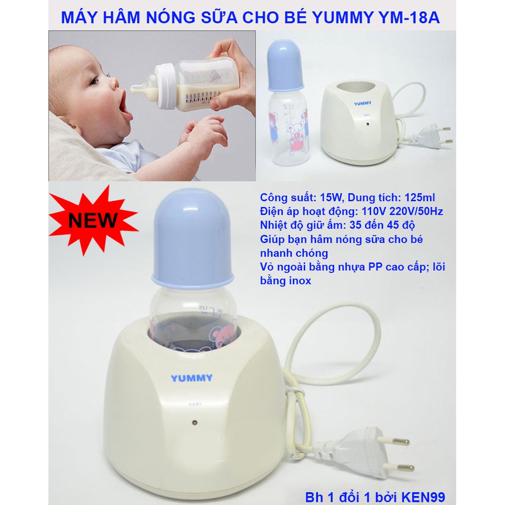 Sữa Friso Có Tốt Không, Máy Hâm Nóng Sữa Yummy Ym-18A455 Tiện Dụng, An Toàn, Hâm Sữa Nhanh, Máy Hâm Sữa Cho Bé Giá Rẻ