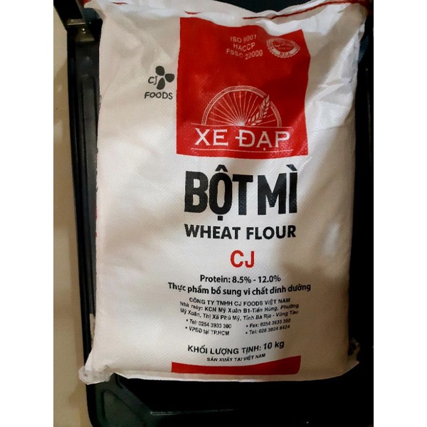 Bột mì CJ 10kg/túi.