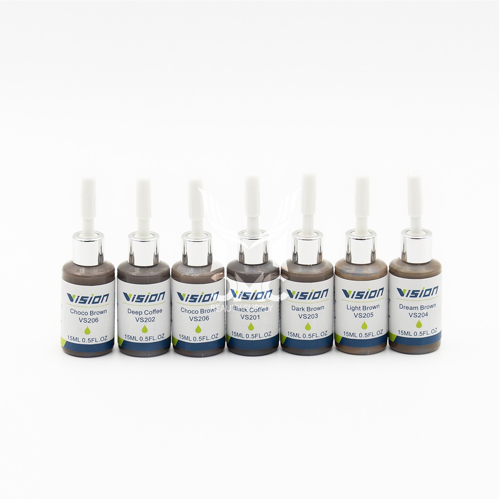 Mực phun xăm mày Vision bám nhanh, màu chuẩn, không bị trổ xanh trổ đỏ CMC SP000253-2/ SP000254-2 | BigBuy360 - bigbuy360.vn