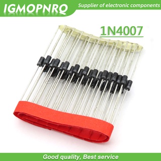 100pcs/lot 1n4007 4007 1a 1000v do-41 rectifier diode new original