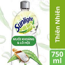 Nước rửa chén Sunlight Extra thiên nhiên 750G+ Tặng túi nrc 120gr