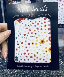 Hình dán sticker nail(Click xem mẫu)
