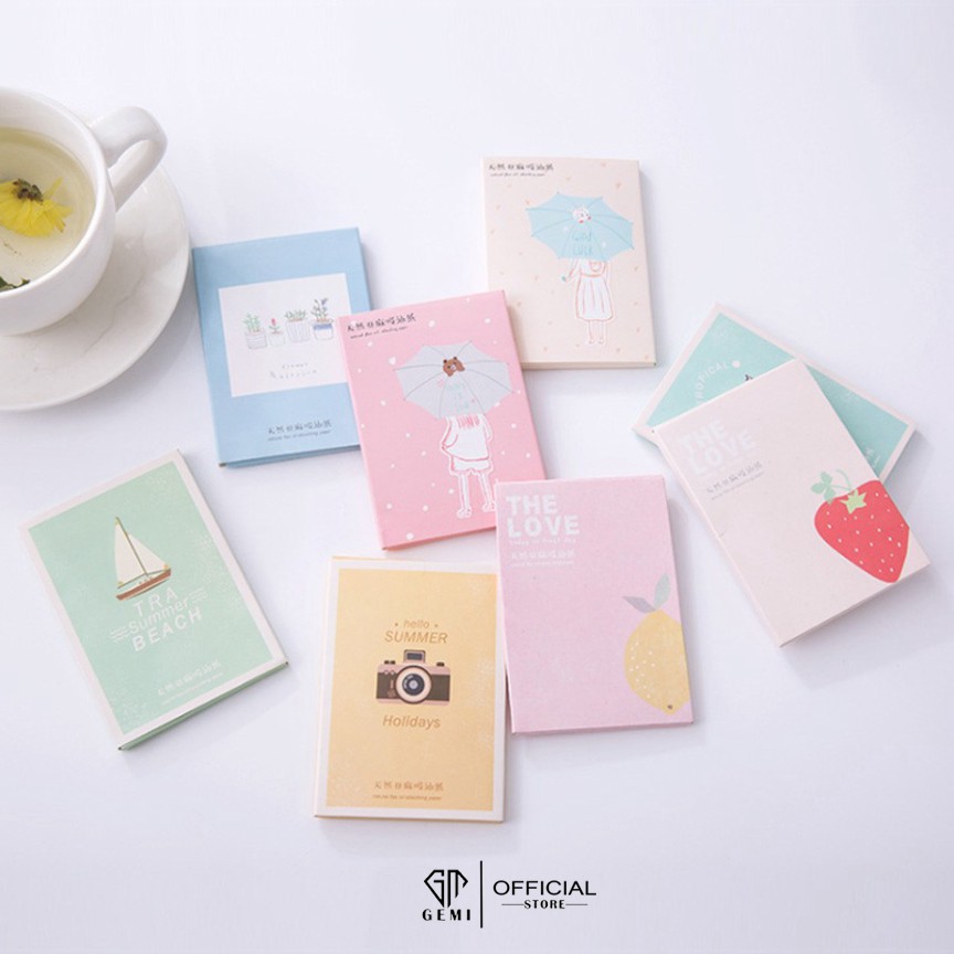 Giấy Thấm Dầu Maycreate Gói 50 Tờ Giúp Da Sạch Thoáng, Không Nhờn, Tránh Mụn | BigBuy360 - bigbuy360.vn