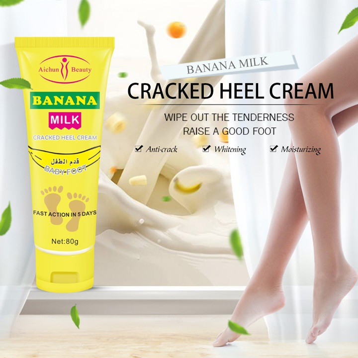 Kem Nứt Gót Chân BANANA Baby Foot Aichun