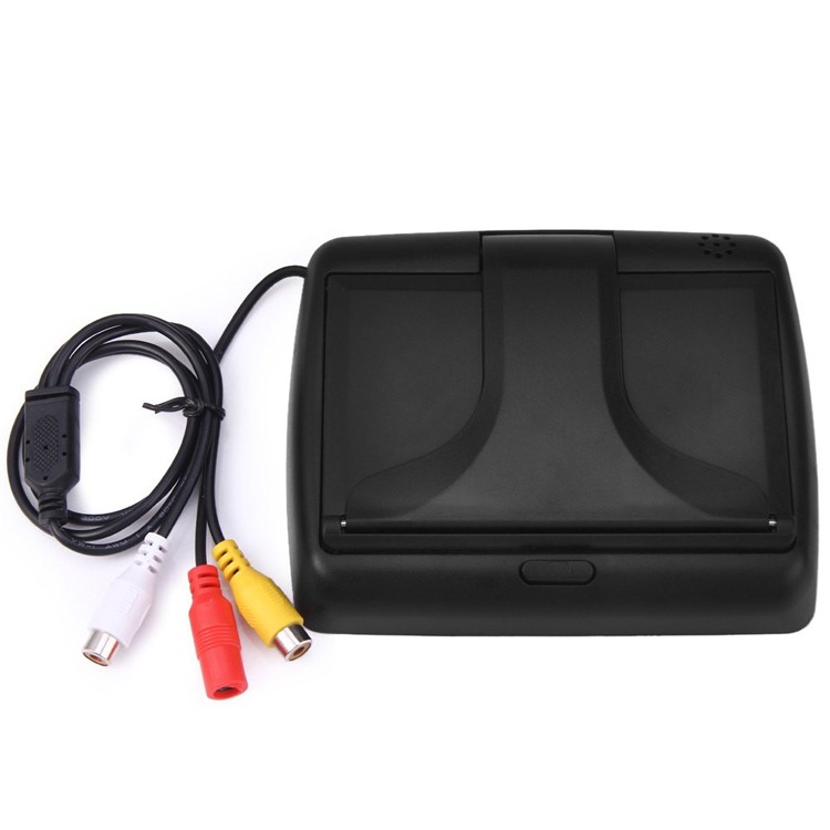 Bộ Màn Hình Gấp LCD 4.3" Và Camera Lùi 4 Led Siêu Nét Cho Ô Tô BSJ-4062