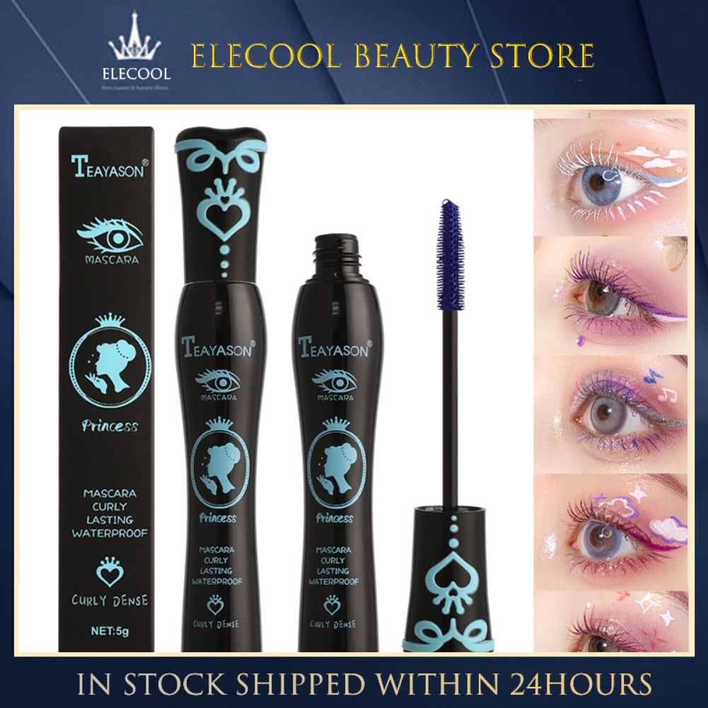 ☼○ Color Slender Mascara For Long Waterproof Thick Curling Not Easy To Smudge Multi-color Mascara ● | BigBuy360 - bigbuy360.vn