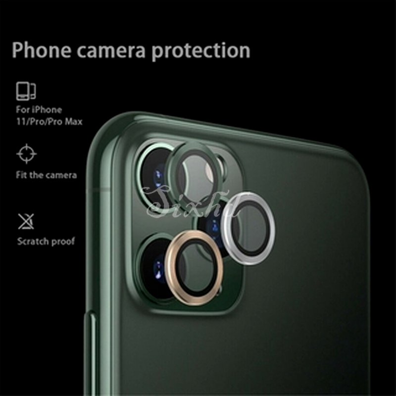 Bộ 3 Kính Cường Lực Bảo Vệ Camera Cho Iphone 12 Pro Max 11 Pro Max 12 Mini