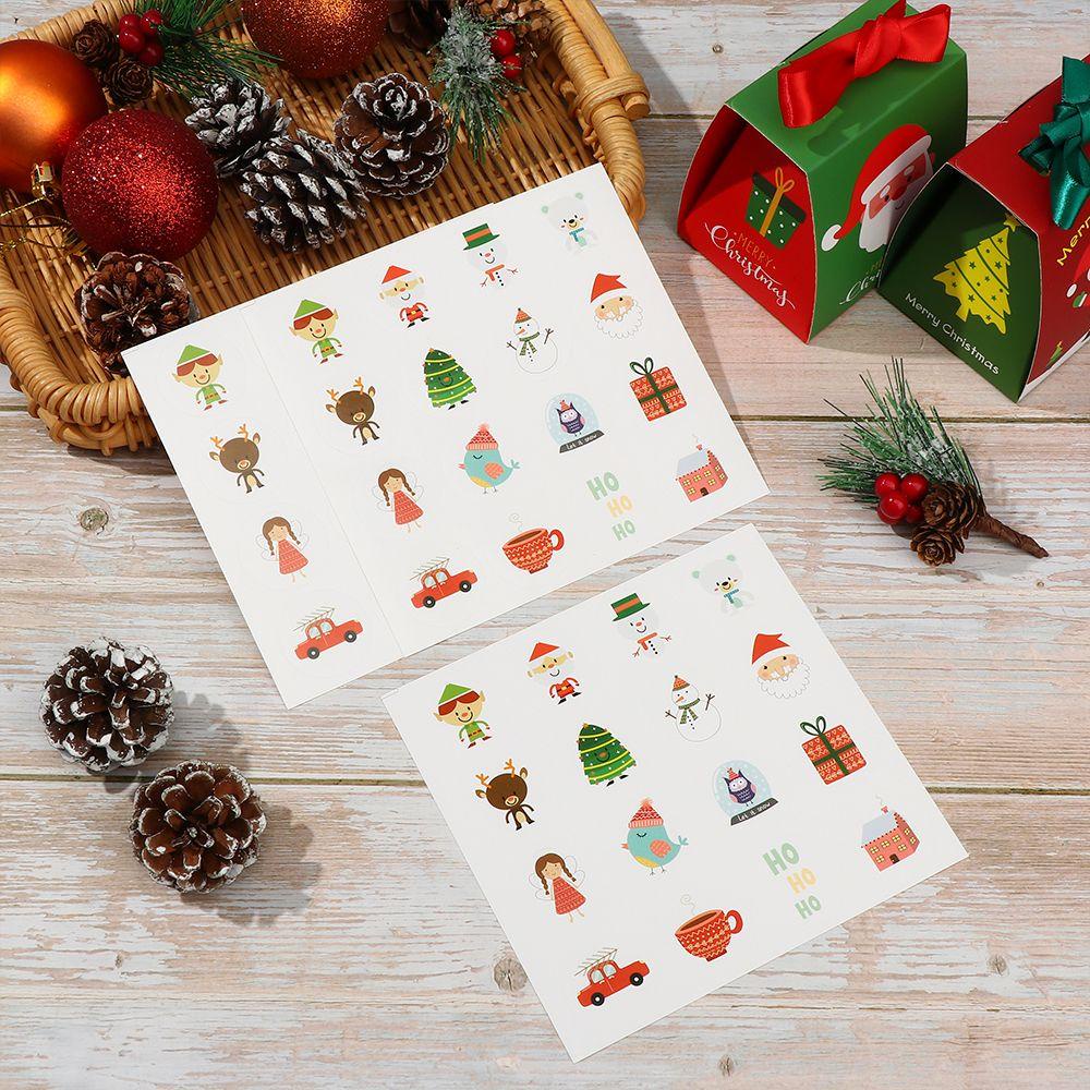 Set 160 Miếng Dán Trang Trí Giáng Sinh