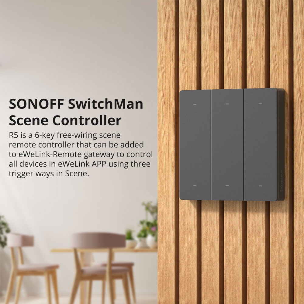 Điều Khiển Từ Xa SONOFF R5 6 Kênh Cho MINIR3 M5 Eweelote