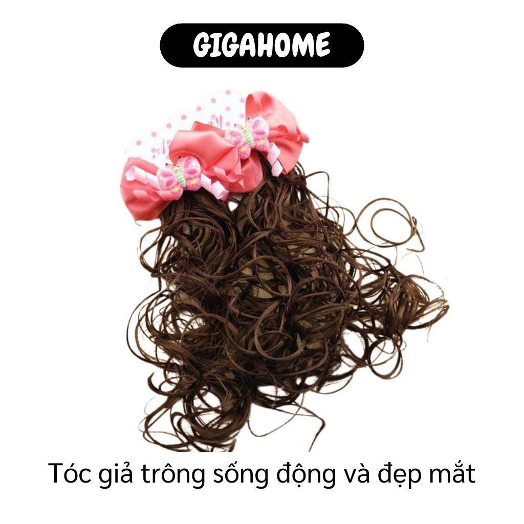Tóc giả   GIÁ VỐN  Kẹp tóc giả trẻ em có thể cách điệu thành nhiều kiểu khác nhau, thể hiện phong cách cá tính 6391