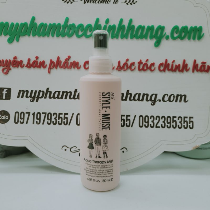 XỊT DƯỠNG TÓC ATS CUNG CẤP DƯỠNG CHẤT VÀ ĐỘ ẨM 180ML