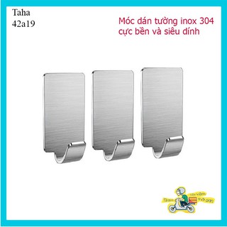 móc dính tường inox siêu dính