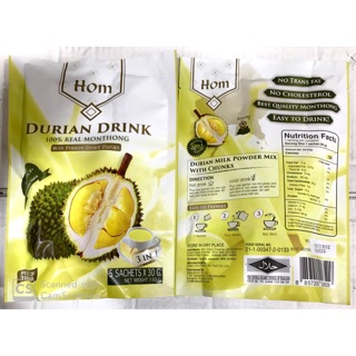 Bột sầu riêng Durian drink (150g/5 gói)