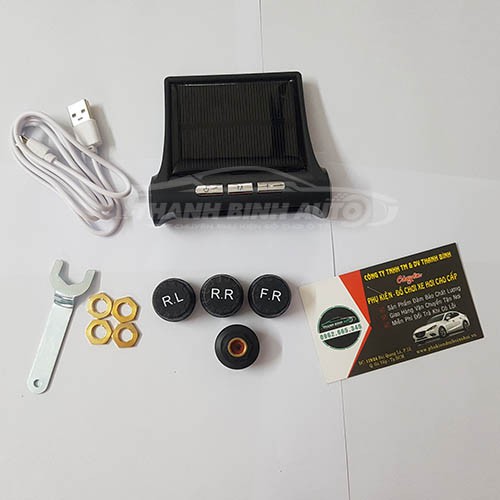 Cảm Biến Áp Suất Lốp TPMS  - Màn Hình Màu - Bảo Hành Chính Hãng