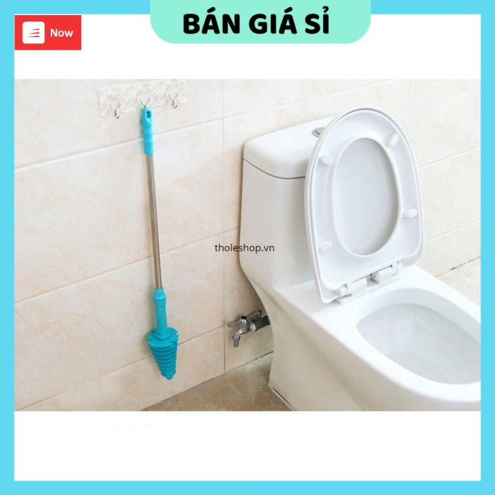 Dụng cụ thông bồn cầu   GIÁ VỐN]   Dụng cụ thông tắc nghẽn bồn cầu nhà vệ sinh, bồn rửa chén, thông cống nhà tắm 7264