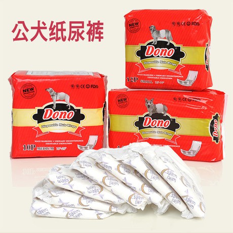 [Bịch] Bỉm Vệ Sinh Dono Dành Cho Chó Đực