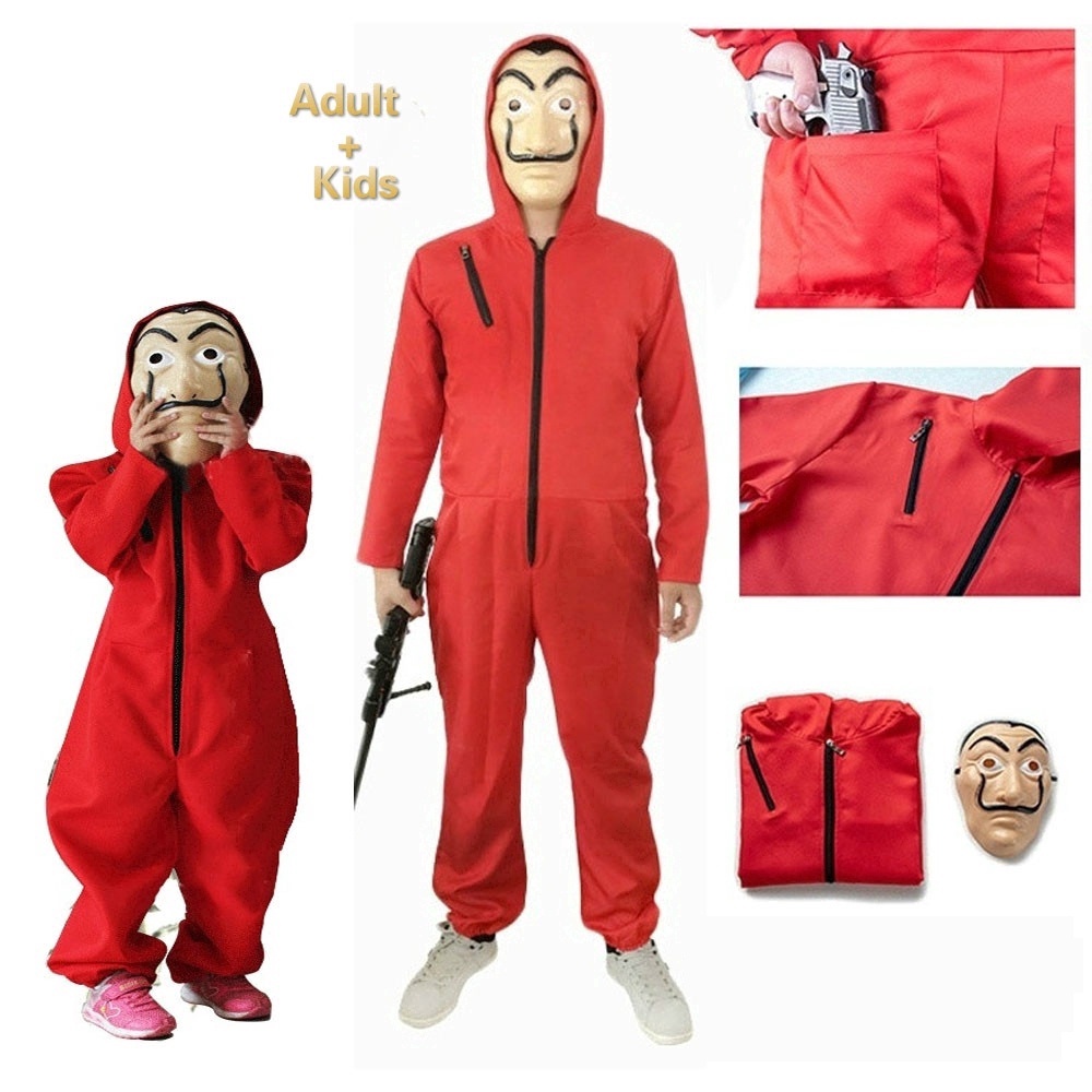 Mới Mặt Nạ Hóa Trang La Casa De Papel Cho Người Lớn