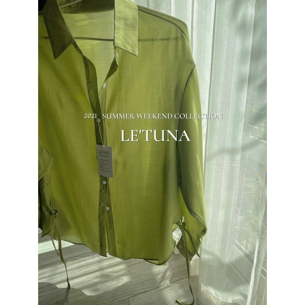 ÁO SƠMI XANH BƠ LINH NGỌC ĐÀM