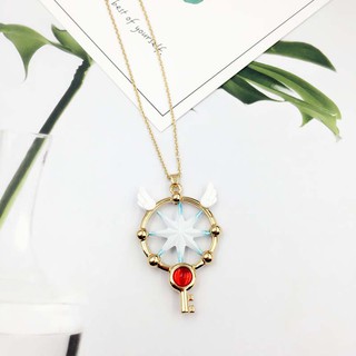 Mặt dây chuyền hình nhân vật Anime Sakura xinh xắn