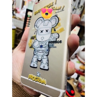 Ốp lưng silicon Gấu ProGram cho iPhone 6 đến 13 pro max