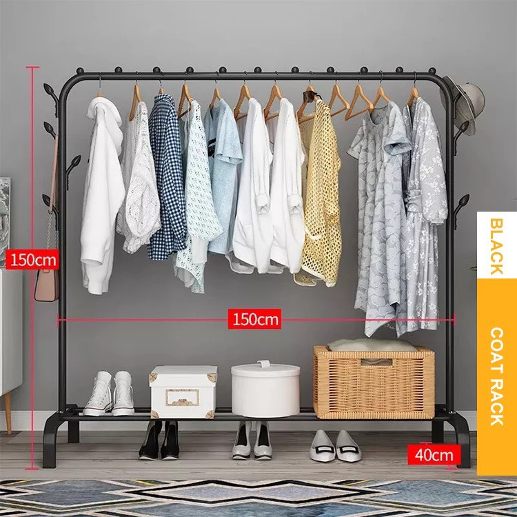 Giá Sào Treo Quần Áo Thông Minh Khung Thép Mẫu Mới Chắc Chắn Đa Dạng Kích Thước