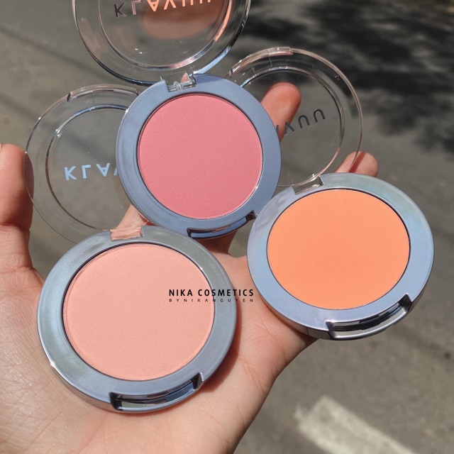 Phấn Má Hồng Klavuu Urban Pearlsation Natural Powder Blusher