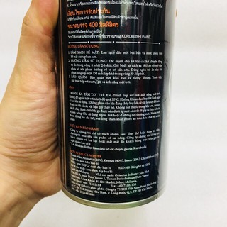 Sơn Samurai - 30/109 MÀU ĐEN BÓNG 400ML