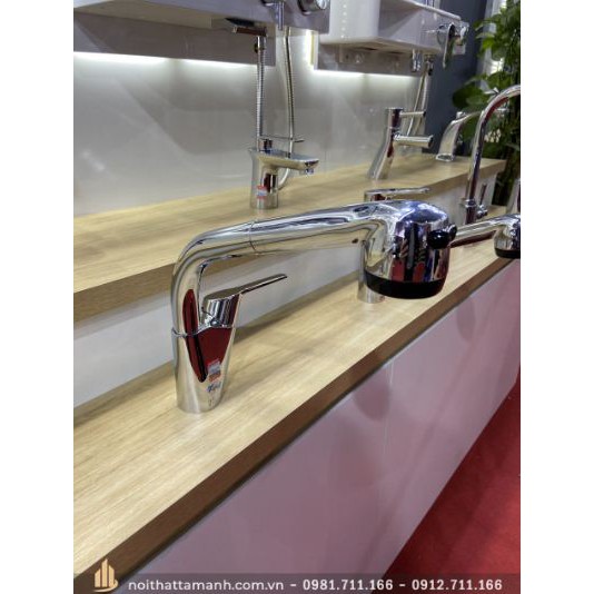 Vòi rửa bát rút dây Kosco nóng lạnh CO 9020