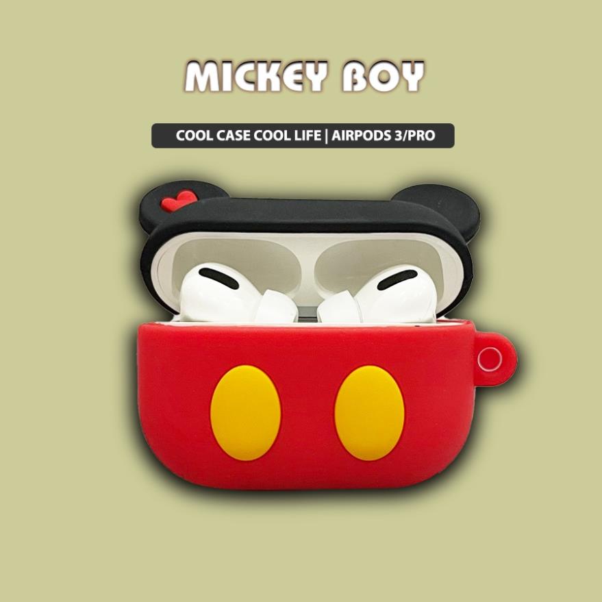 Vỏ Bao Đựng Bảo Vệ Hộp Sạc Tai Nghe, Case Airpods 2/1/I12/Pro/3/TWS - Sillicone Chống Bẩn Hoạt Hìnhl Cute Bestmall