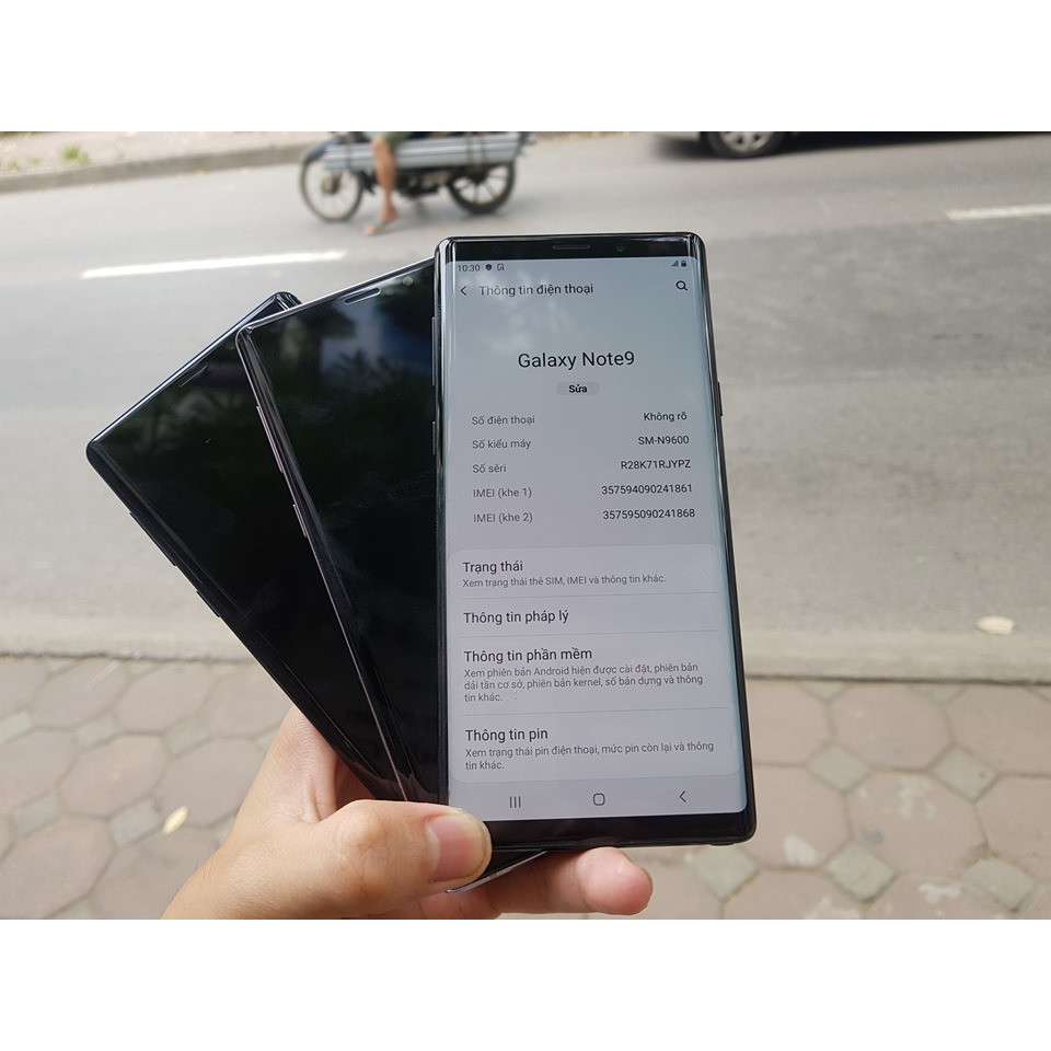 Điện Thoại samsung Galaxy Note 9 bản 2 sim Quốc tế chạy chip Snap dragon 845 cực mạnh| Tặng đủ Phụ kiện | tại Playmobile