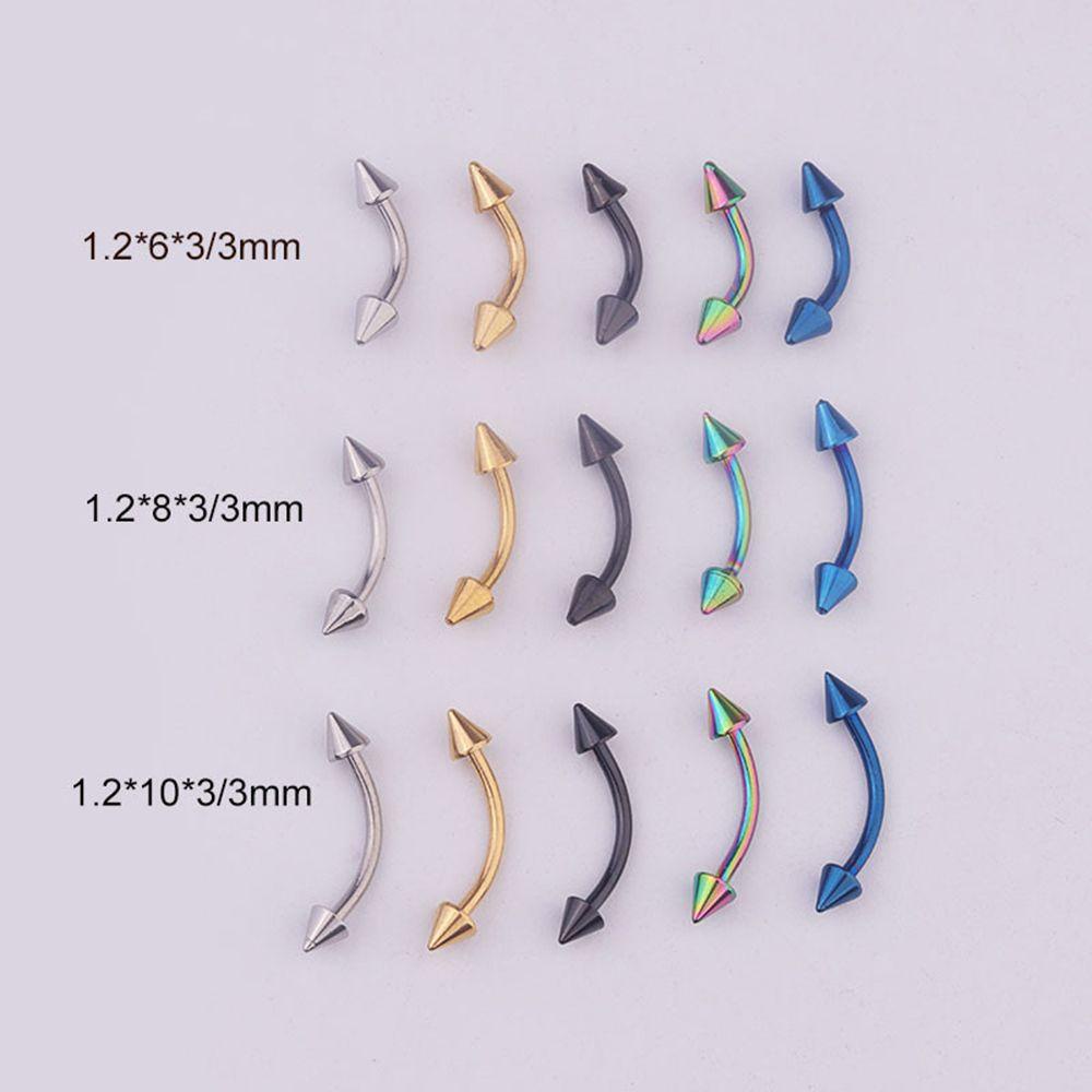 Khuyên Xỏ Cơ Thể Bằng Thép Không Gỉ Cá Tính Cho Nam Và Nữ