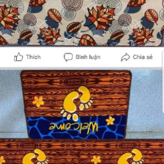 Thảm bếp 2 chi tiết