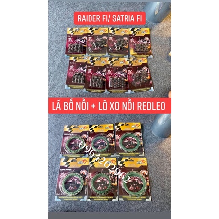 BỐ NỒI + LÒ XO NỒI REDLEO LẮP RAIDER FI, SATRIA FI
