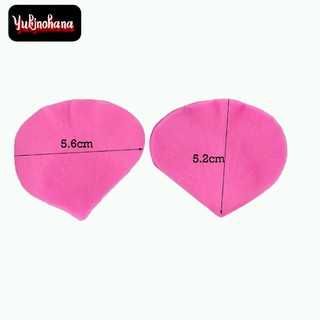 GÂN SILICONE CÁNH HOA HỒNG DÙNG LÀM HOA ĐẤT SÉT, HOA BỘT GẠO, FONDANT.
