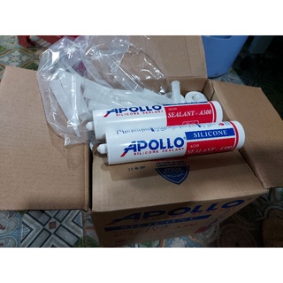 Keo silicon apollo A300 trắng trong