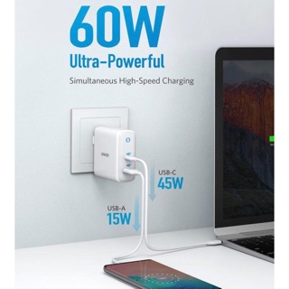 Củ sạc Anker 60w