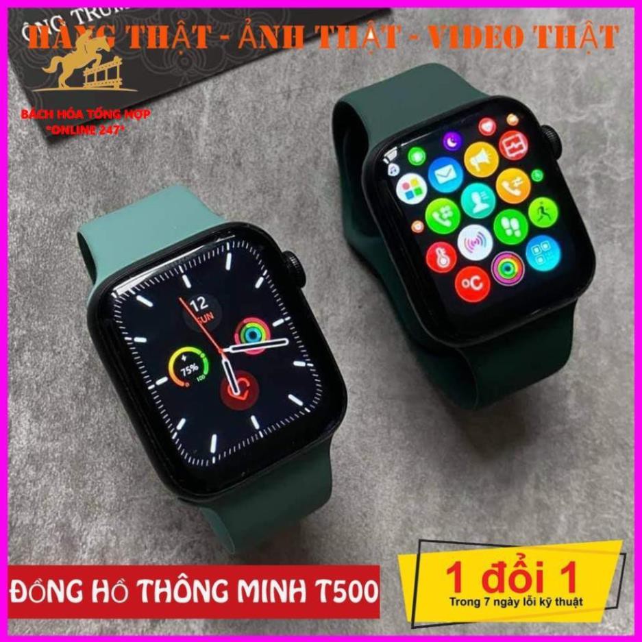 🎀Bảo Hành 12 Tháng🎀 Đồng Hồ Thông Minh TS 500 Chuẩn 1:1 Bản Seri 5 Kết Nối Bluetooth Với Điện Thoại, Thay Được Dây