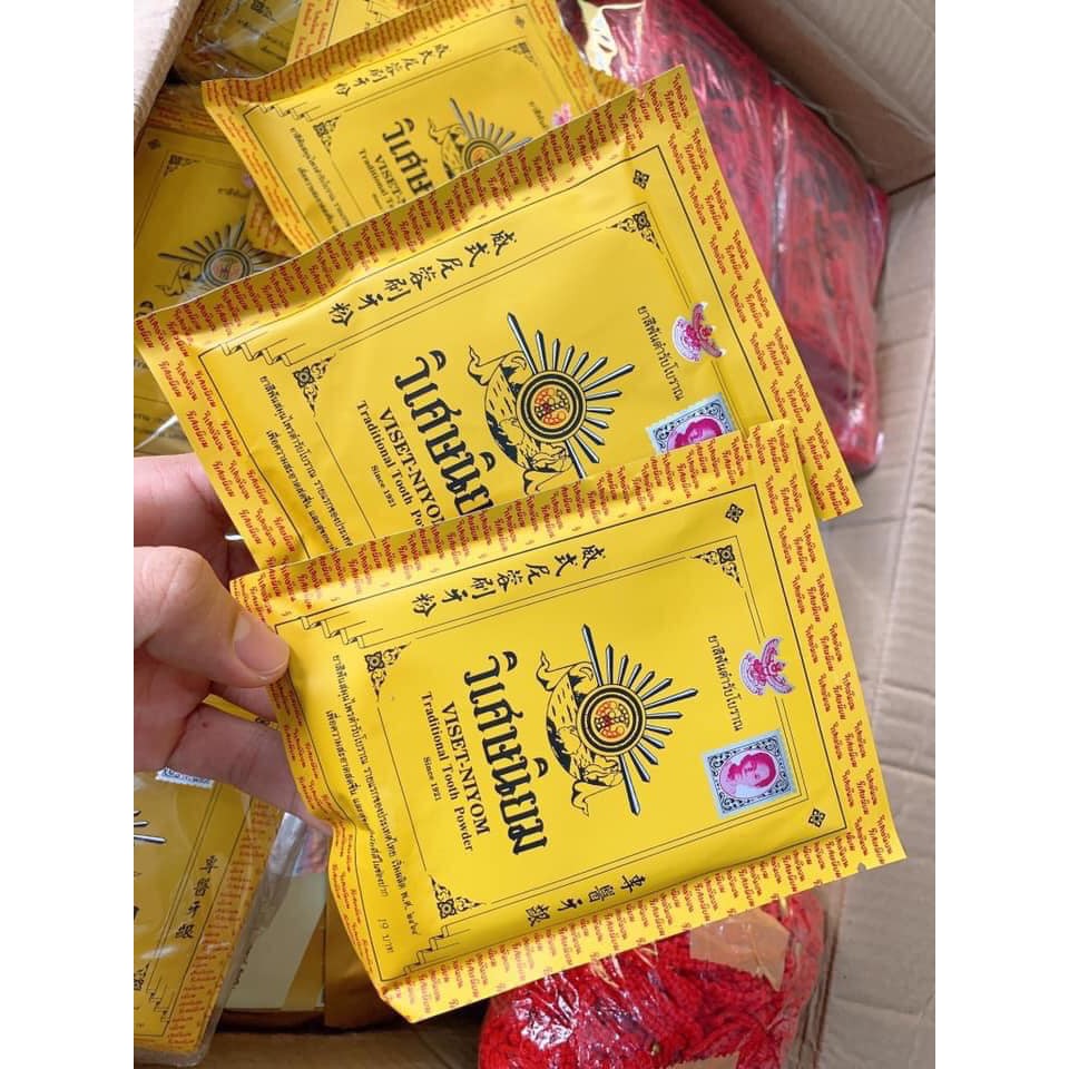 Bột tẩy trắng răng VISET- NIYOM Thái Lan 40g