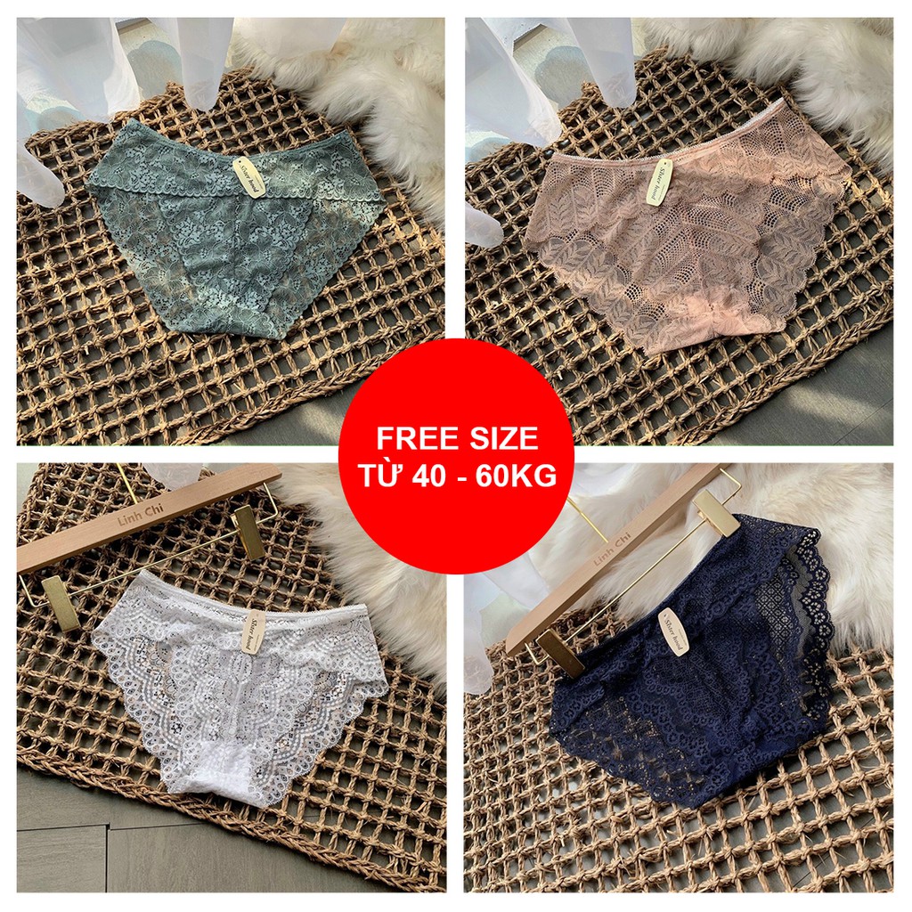 Quần Lót Ren Nữ Mềm Mại Thoáng Mát Sexy Quyến Rũ