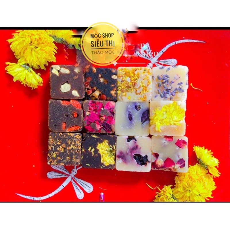 Hộp Trà đường Phèn-Đường Nâu mix nhiều loại