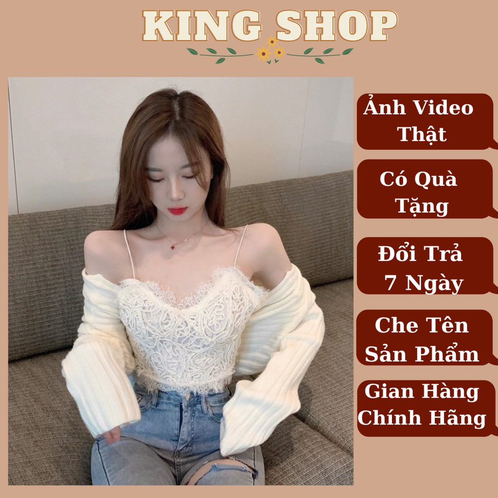 Áo Bra Nữ - Bra Ren 2 Dây Sẵn Mút Dáng Dài Siêu Xinh - Áo Ngực Nữ Siêu Quyến Rủ B379