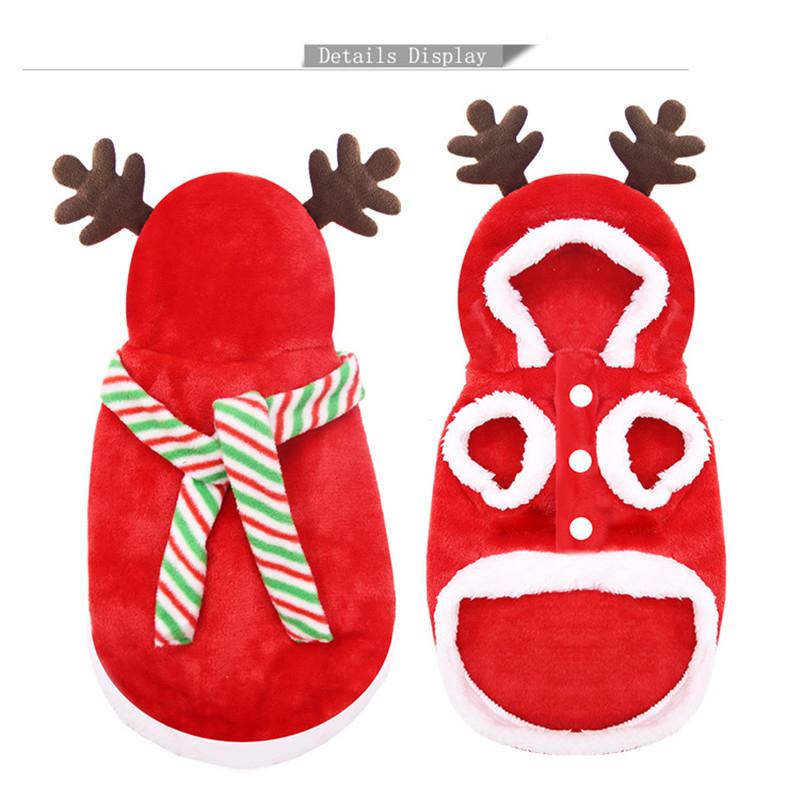 [Áo Noel Thú Cưng] ⚡ Dành Cho Mùa Giáng Sinh Với Chất Liệu Nỉ Họa Tiết Ông Già Noel, Cây Thông, Flannel